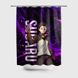 Шторка для ванной Субару Re:Zero