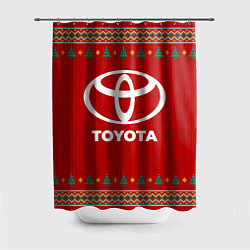 Шторка для ванной Toyota new year