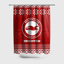 Шторка для ванной Новогодний Brighton