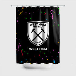 Шторка для ванной West Ham конфети