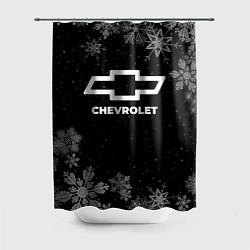 Шторка для ванной Снежный Chevrolet