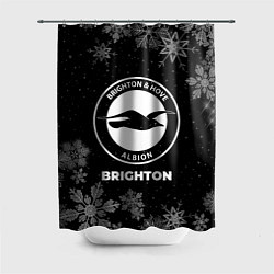 Шторка для ванной Снежный Brighton