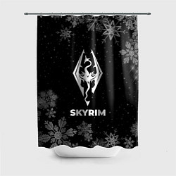 Шторка для ванной Снежный Skyrim