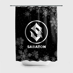 Шторка для ванной Снежный Sabaton