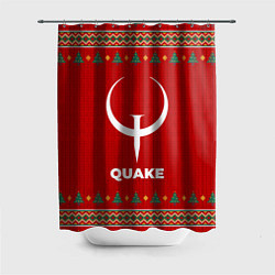 Шторка для ванной Quake new year