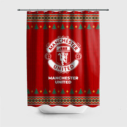 Шторка для ванной Manchester United new year