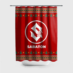 Шторка для ванной Sabaton new year