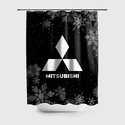 Шторка для ванной Снежный Mitsubishi