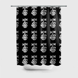 Шторка для душа Marilyn Manson rock band, цвет: 3D-принт