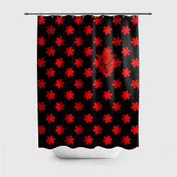 Шторка для ванной Bullet for my valentine pattern