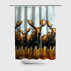 Шторка для ванной Лоси