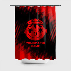 Шторка для ванной Tomodachi Game - red gradient