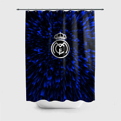 Шторка для душа Real Madrid blue energy, цвет: 3D-принт