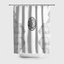 Шторка для ванной AC Milan white poly