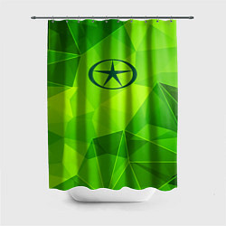 Шторка для ванной JAC green poly