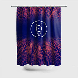 Шторка для ванной Marilyn Manson red energy