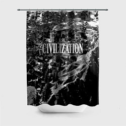 Шторка для ванной Civilization - global strategy