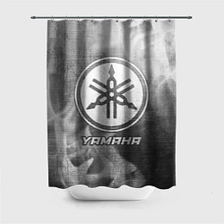 Шторка для душа Yamaha - grey gradient, цвет: 3D-принт