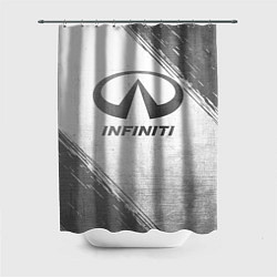 Шторка для ванной Infiniti - white gradient