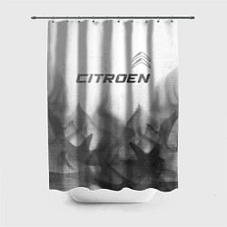 Шторка для ванной Citroen - white gradient посередине