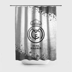 Шторка для ванной Real Madrid - white gradient