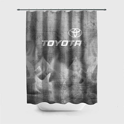 Шторка для ванной Toyota - grey gradient посередине