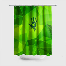 Шторка для ванной Death Stranding green poly