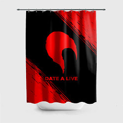 Шторка для ванной Date A Live - red gradient