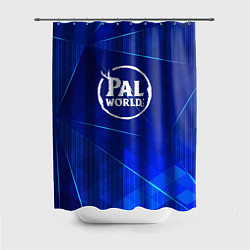 Шторка для ванной Palworld blue poly