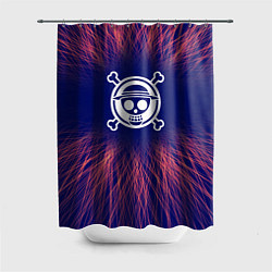Шторка для ванной One Piece red energy