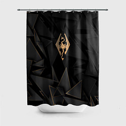 Шторка для ванной Skyrim golden poly