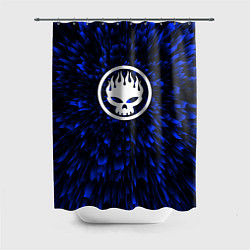 Шторка для ванной The Offspring blue energy