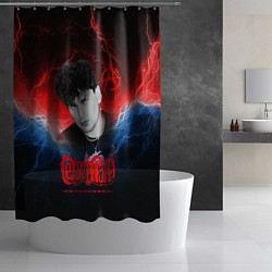 Шторка для душа Сектор газа Юрий Хой, цвет: 3D-принт — фото 2