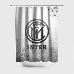 Шторка для душа Inter - white gradient, цвет: 3D-принт
