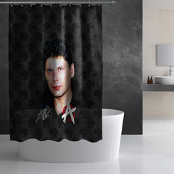 Шторка для душа Юрий Хой из Сектор газа, цвет: 3D-принт — фото 2