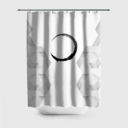 Шторка для ванной Demon Slayer white poly