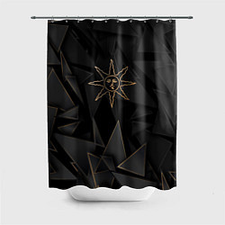 Шторка для ванной Dark Souls golden poly