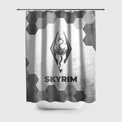 Шторка для ванной Skyrim - white gradient