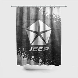 Шторка для ванной Jeep - grey gradient