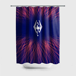 Шторка для ванной Skyrim red energy