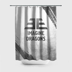 Шторка для ванной Imagine Dragons - white gradient
