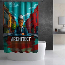 Шторка для душа Architect, цвет: 3D-принт — фото 2