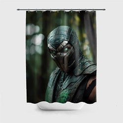 Шторка для ванной Ящер Мортал комбат