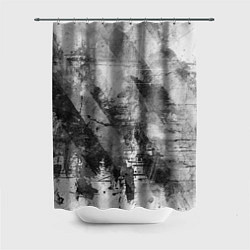 Шторка для ванной Абстракция - atomic gray