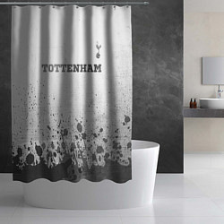 Шторка для душа Tottenham - white gradient посередине, цвет: 3D-принт — фото 2