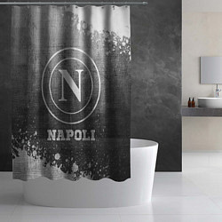 Шторка для душа Napoli - grey gradient, цвет: 3D-принт — фото 2