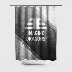 Шторка для ванной Imagine Dragons - grey gradient