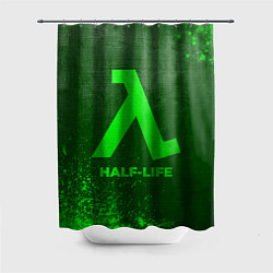 Шторка для душа Half-Life - green gradient, цвет: 3D-принт
