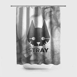 Шторка для ванной Stray - white gradient