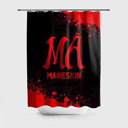 Шторка для ванной Maneskin - red gradient
